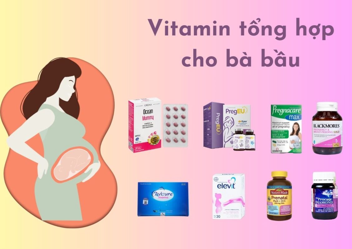 3 loại vitamin bà bầu nên bổ sung