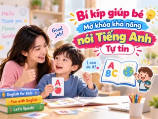 Bí Kíp Giúp Bé Mở Khóa Khả Năng Nói Tiếng Anh Tự Tin