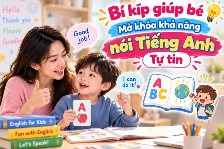 Bí Kíp Giúp Bé Mở Khóa Khả Năng Nói Tiếng Anh Tự Tin
