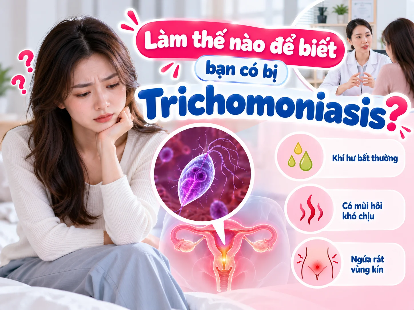 Làm thế nào để biết bạn có bị Trichomoniasis?
