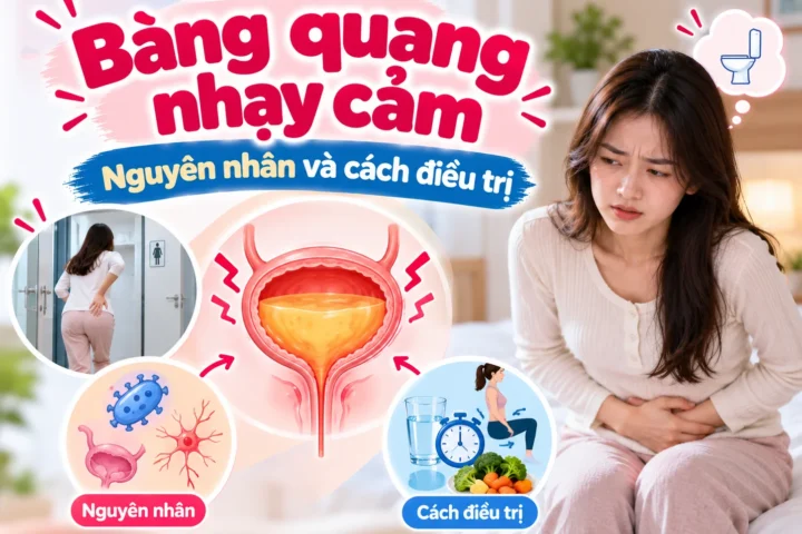Bàng quang nhạy cảm: Nguyên nhân và cách điều trị 9 Bàng quang nhạy cảm: Nguyên nhân và cách điều trị