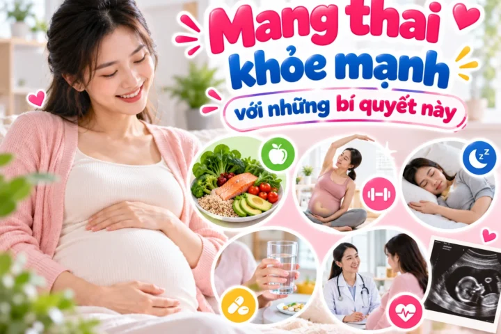 Mang thai khỏe mạnh với những bí quyết này 7 Mang thai khỏe mạnh với những bí quyết này