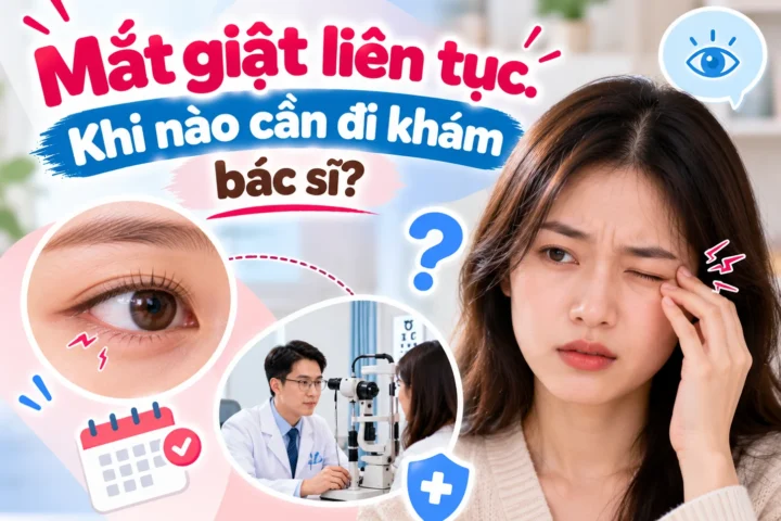 Mắt giật liên tục: Khi nào cần đi khám bác sĩ? 6 Mắt giật liên tục: Khi nào cần đi khám bác sĩ?