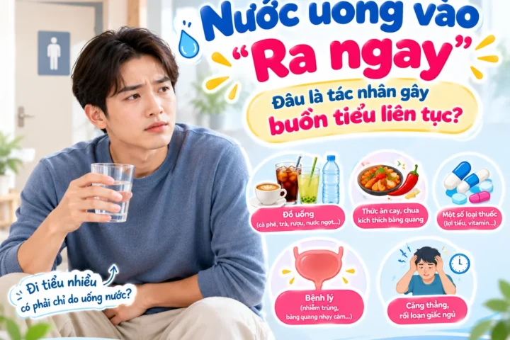 Nước Uống Vào "Ra Ngay": Đâu Là Tác Nhân Gây Buồn Tiểu Liên Tục? 7 Nước Uống Vào "Ra Ngay": Đâu Là Tác Nhân Gây Buồn Tiểu Liên Tục?