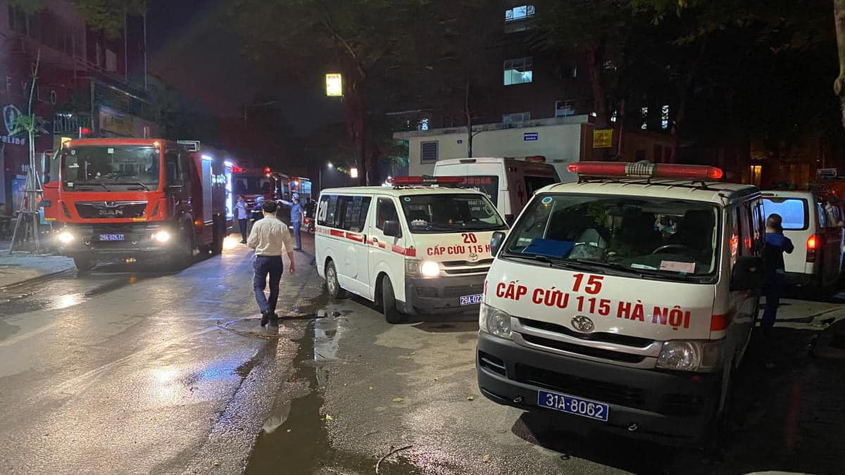 Vụ cháy nhà trọ Trung Kính