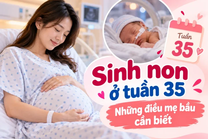Sinh non ở tuần 35: Những điều mẹ bầu cần biết
