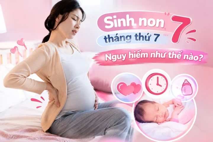 Sinh non tháng thứ 7: Nguyên nhân, dấu hiệu và cách chăm sóc