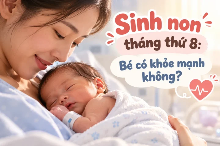 Sinh non tháng thứ 8: Bé có khỏe mạnh không?