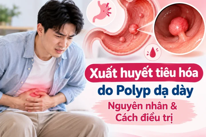 Xuất huyết tiêu hóa do Polyp dạ dày: Nguyên nhân & Cách điều trị