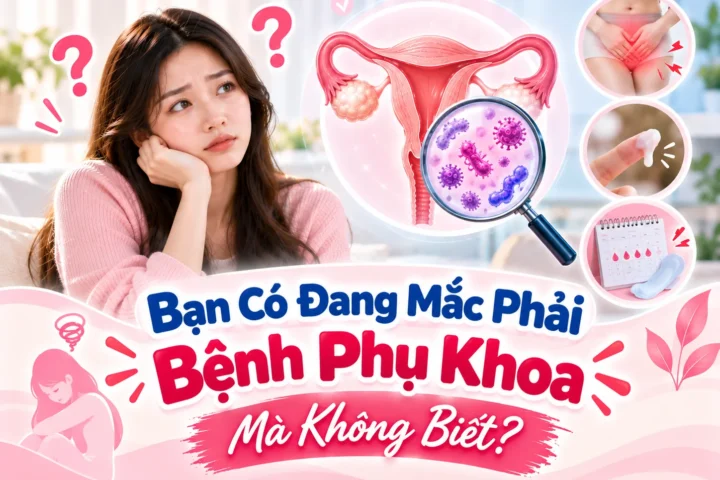 Bạn Có Đang Mắc Phải Bệnh Phụ Khoa Mà Không Biết?