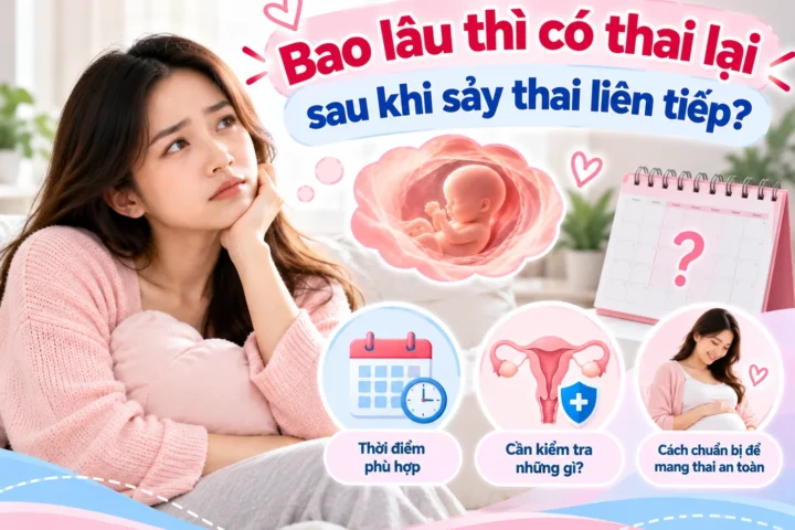 Bao lâu thì có thai lại sau khi sảy thai liên tiếp? 6 Bao lâu thì có thai lại sau khi sảy thai liên tiếp?