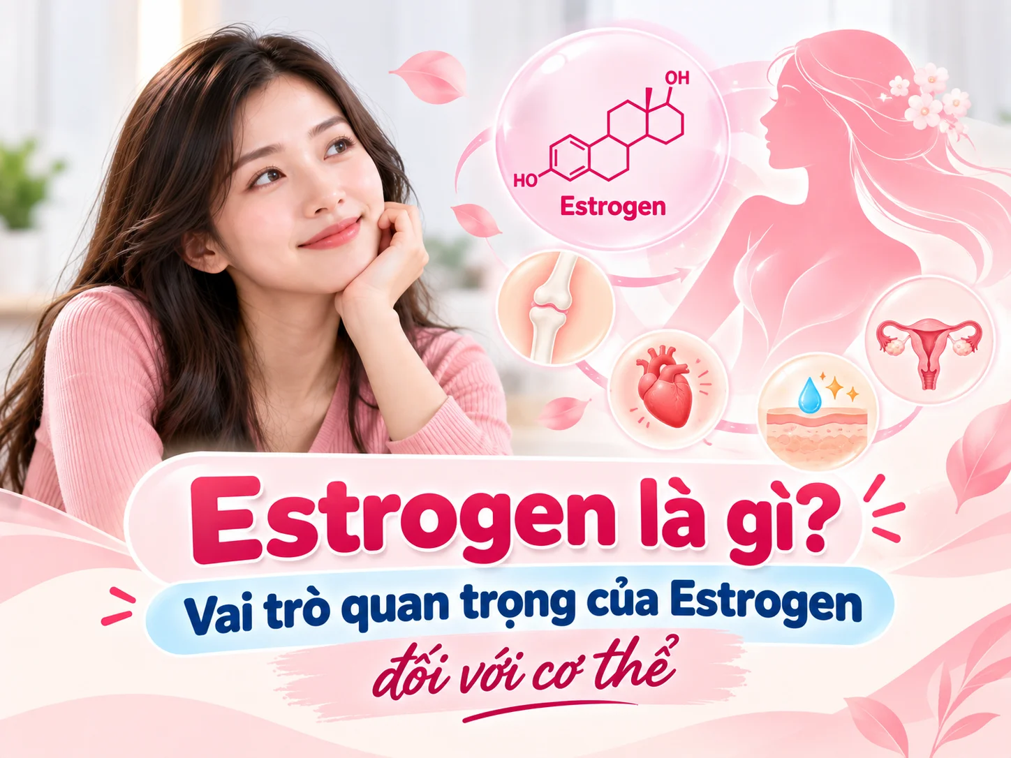 Estrogen là gì? Vai trò quan trọng của Estrogen đối với cơ thể