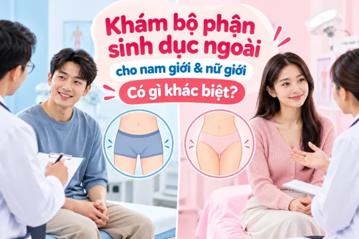 Khám bộ phận sinh dục ngoài cho nam giới & nữ giới: Có gì khác biệt? 8 Khám bộ phận sinh dục ngoài cho nam giới & nữ giới: Có gì khác biệt?