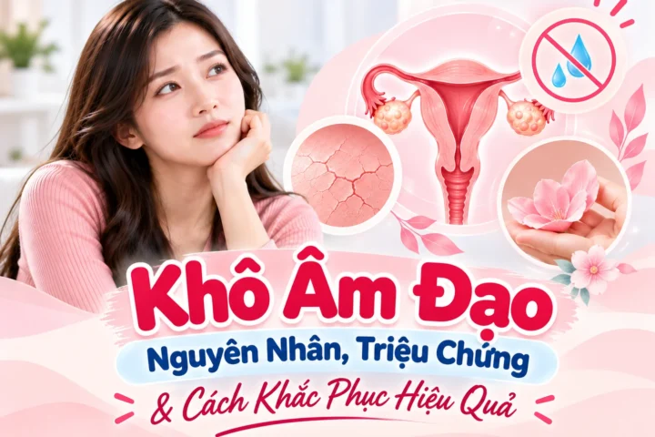 Khô Âm Đạo: Nguyên Nhân, Triệu Chứng & Cách Khắc Phục Hiệu Quả