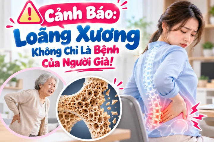 Cảnh Báo: Loãng Xương Không Chỉ Là Bệnh Của Người Già!