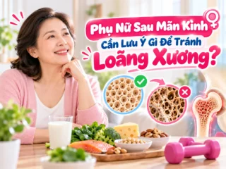 Phụ Nữ Sau Mãn Kinh Cần Lưu Ý Gì Để Tránh Loãng Xương?
