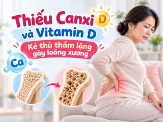 Thiếu Canxi Và Vitamin D: Kẻ Thù Thầm Lặng Gây Loãng Xương