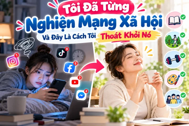 Tôi Đã Từng Nghiện Mạng Xã Hội Và Đây Là Cách Tôi Thoát Khỏi Nó