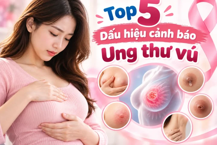 Top 5 Dấu Hiệu Cảnh Báo Ung Thư Vú