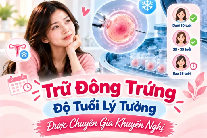 Trữ Đông Trứng: Độ Tuổi Lý Tưởng Được Chuyên Gia Khuyến Nghị 4 Trữ Đông Trứng: Độ Tuổi Lý Tưởng Được Chuyên Gia Khuyến Nghị