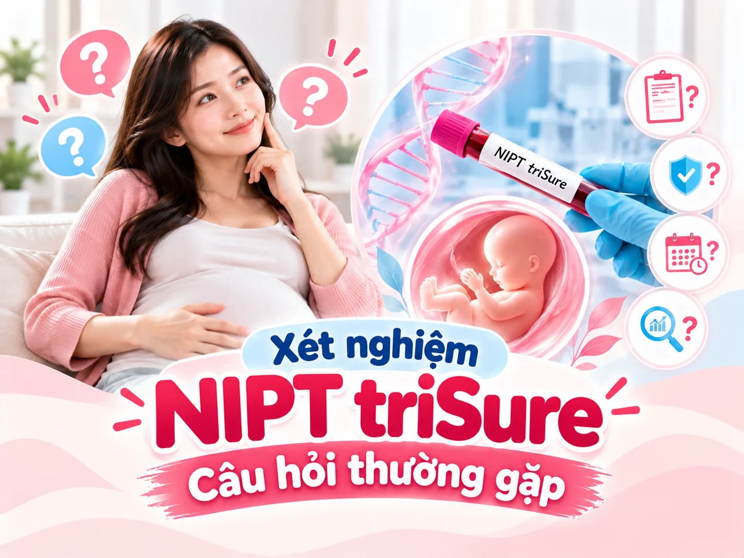 Xét nghiệm NIPT triSure: Câu hỏi thường gặp