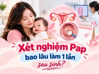 Xét nghiệm Pap bao lâu làm 1 lần sau sinh?