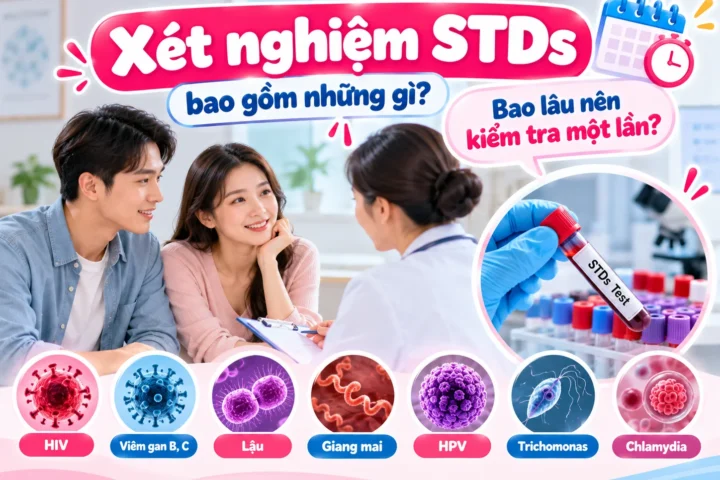 Xét nghiệm STDs bao gồm những gì? Bao lâu nên kiểm tra một lần?