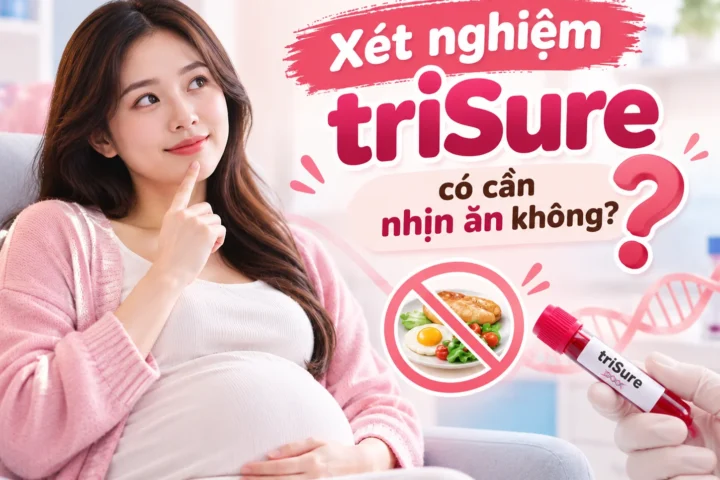 Xét nghiệm triSure có cần nhịn ăn không?