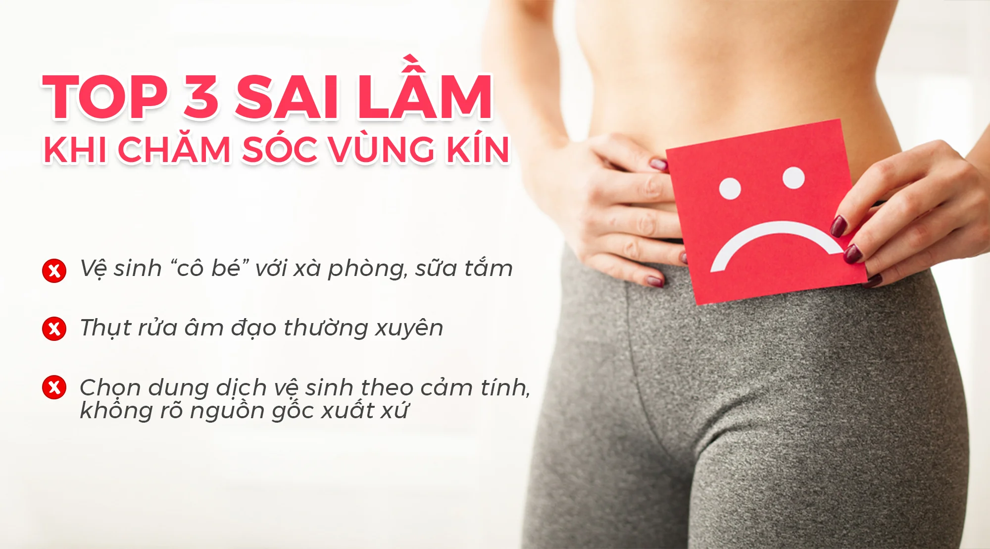 Những sai lầm khiến viêm phụ khoa không khỏi 10 Những sai lầm khiến viêm phụ khoa không khỏi