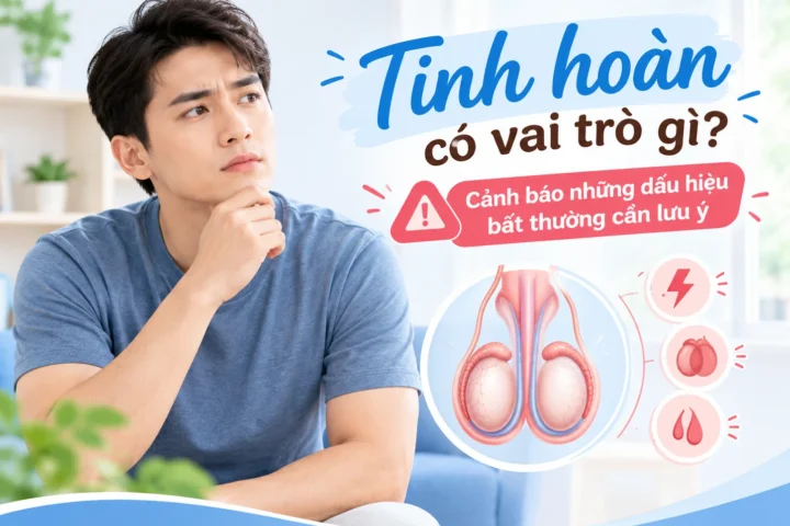 Tinh hoàn có vai trò gì? Cảnh báo những dấu hiệu bất thường cần lưu ý 10 Tinh hoàn có vai trò gì? Cảnh báo những dấu hiệu bất thường cần lưu ý