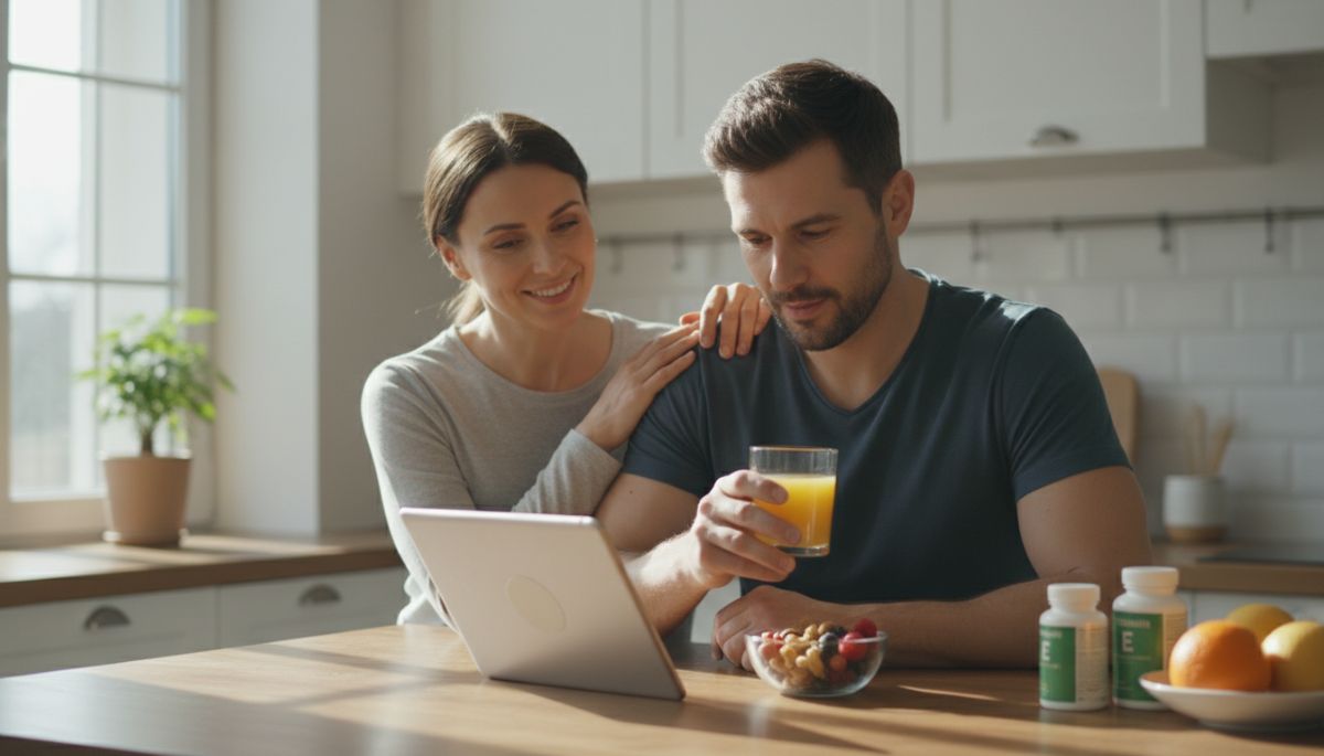 Vì sao nam giới nên bổ sung vitamin C và E khi mong con 4 Vì sao nam giới nên bổ sung vitamin C và E khi mong con