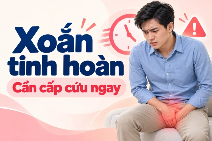 Xoắn tinh hoàn: Dấu hiệu cảnh báo và cách xử trí khẩn cấp 8 Xoắn tinh hoàn: Dấu hiệu cảnh báo và cách xử trí khẩn cấp