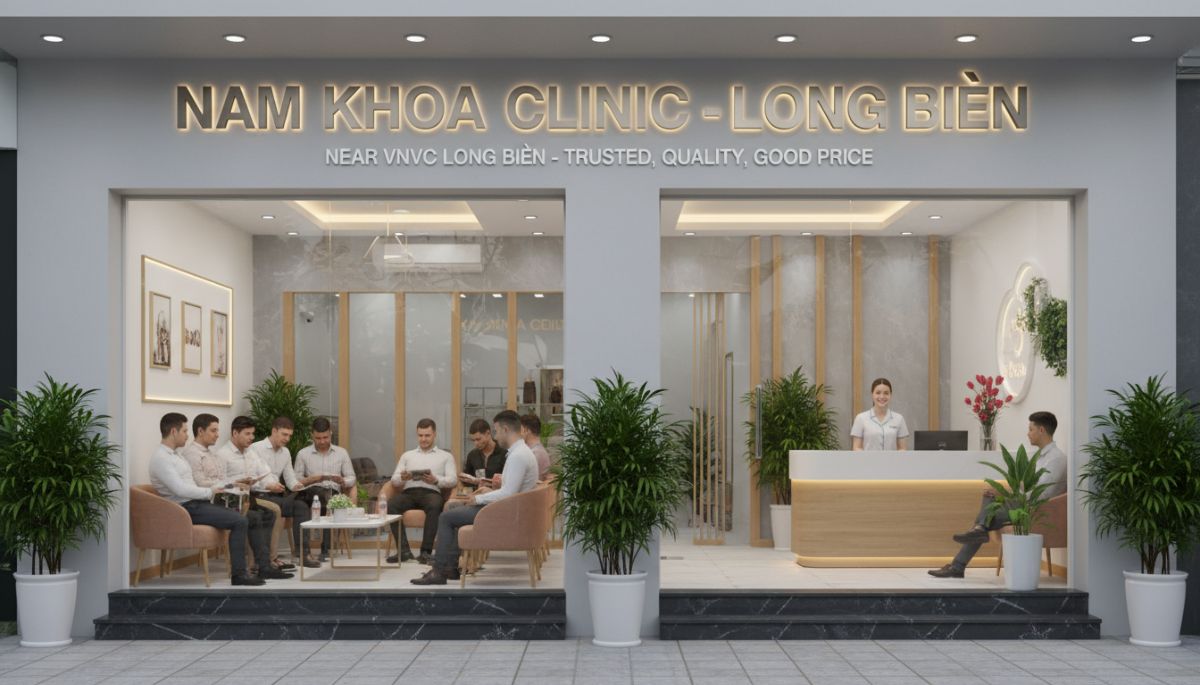 Khám Nam Khoa Gần VNVC Long Biên – Uy Tín, Chất Lượng, Giá Tốt