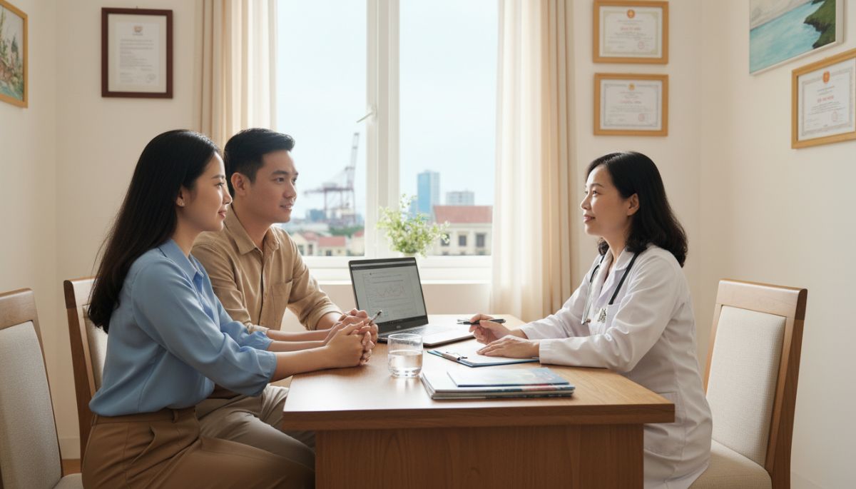 Khám hiếm muộn, tư vấn mang thai tự nhiên cho người Hải Phòng – Dr Thành Sơn
