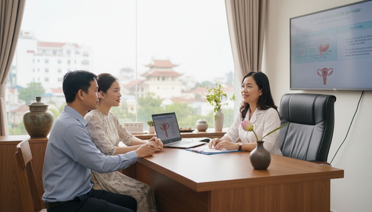 Khám hiếm muộn, tư vấn mang thai tự nhiên cho người Nam Định – Dr Thành Sơn