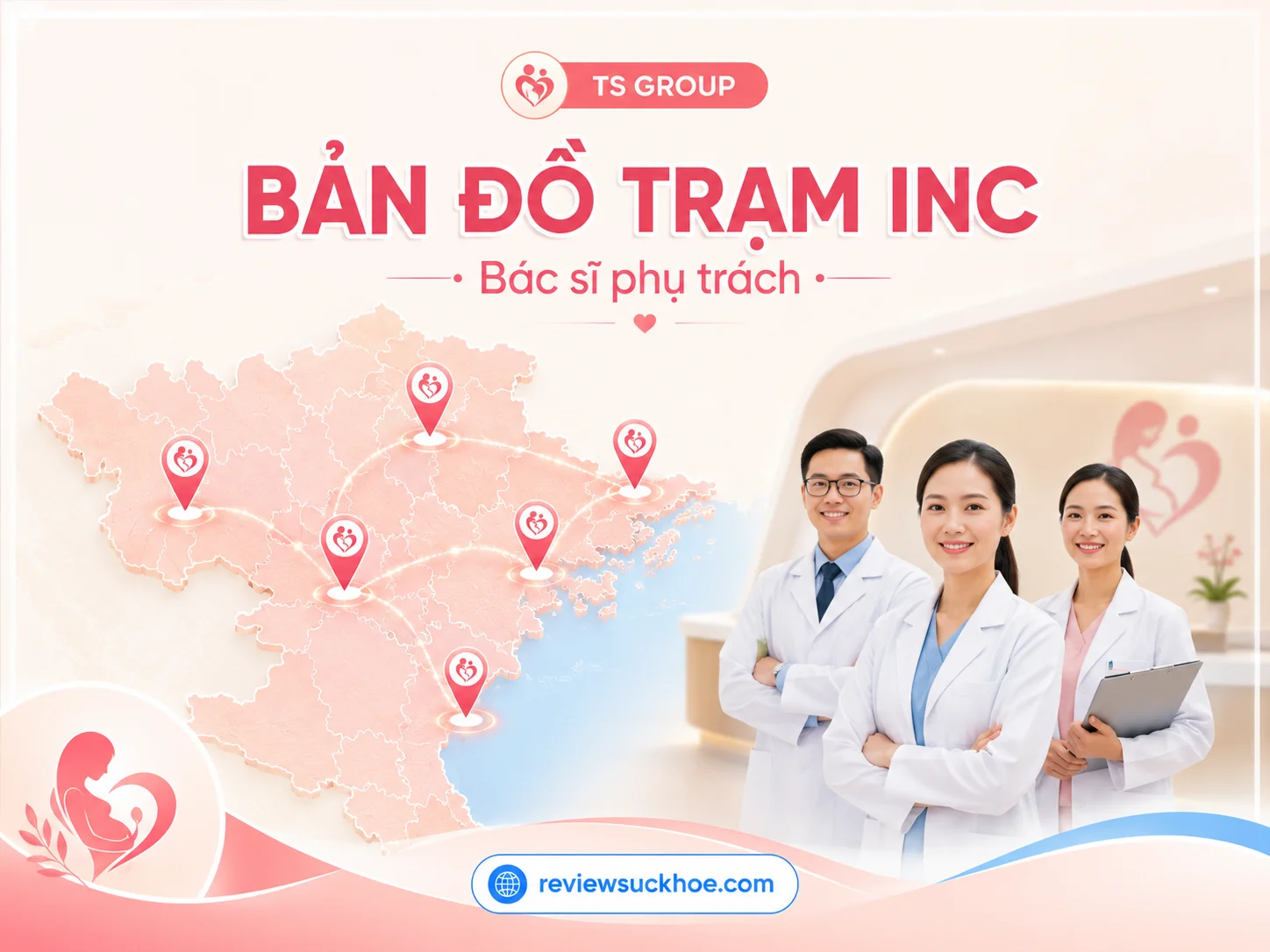 Bản đồ di chuyển và danh sách bác sĩ phụ trách tại Trạm INC TS GROUP Vĩnh Phúc 4 Bản đồ di chuyển và danh sách bác sĩ phụ trách tại Trạm INC TS GROUP Vĩnh Phúc