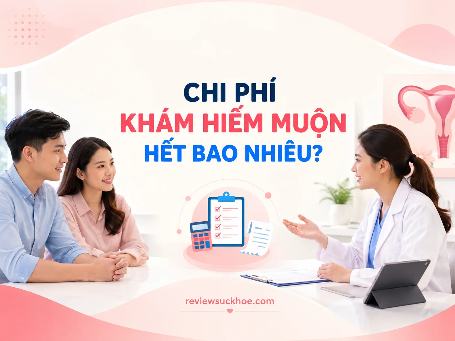 Chi phí khám hiếm muộn hết bao nhiêu tiền? Bảng giá các hạng mục cơ bản 4 Chi phí khám hiếm muộn hết bao nhiêu tiền? Bảng giá các hạng mục cơ bản