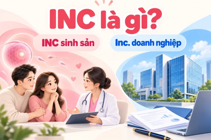 INC là gì? Phân biệt INC trong sức khỏe sinh sản và 'Inc.' doanh nghiệp